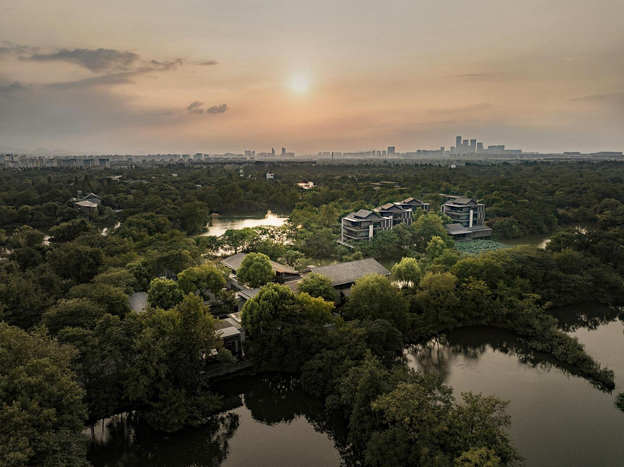 Muh Shoou Xixi Hotel Hangzhou Exterior foto